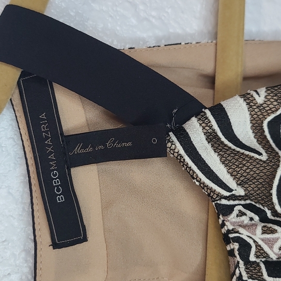BCBGMAXAZRIA mini dress size 0 - Picture 2 of 10